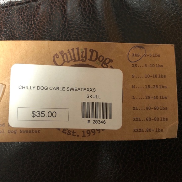 Chilly Dog Sweater
Pet Halloween ☠️🐶☠️ - Picture 5 of 5